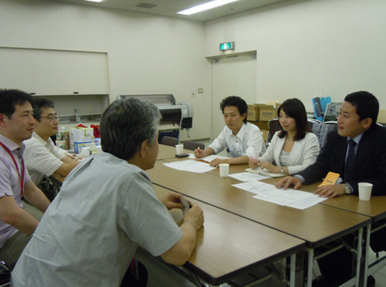 2011年6月17日、岩手県視察